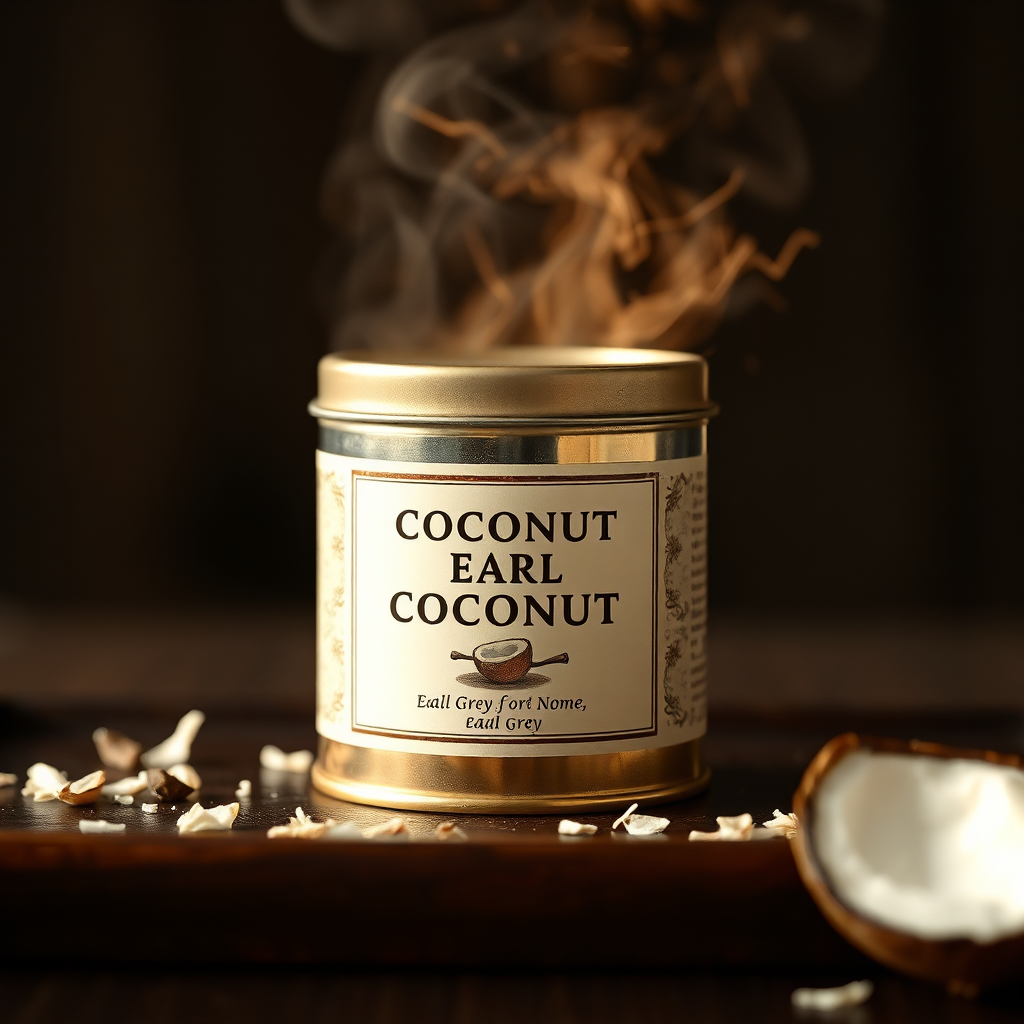 Coconut Earl tin
