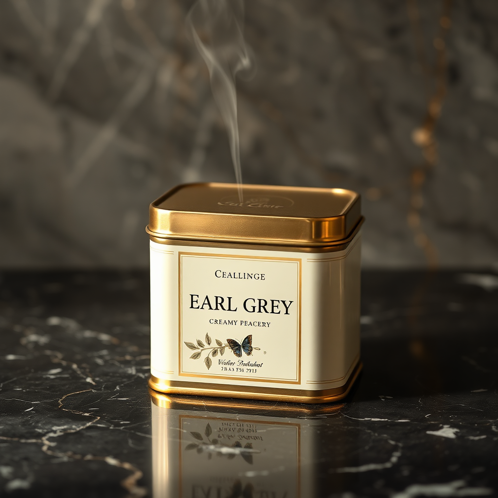 Creamy Earl Grey tin