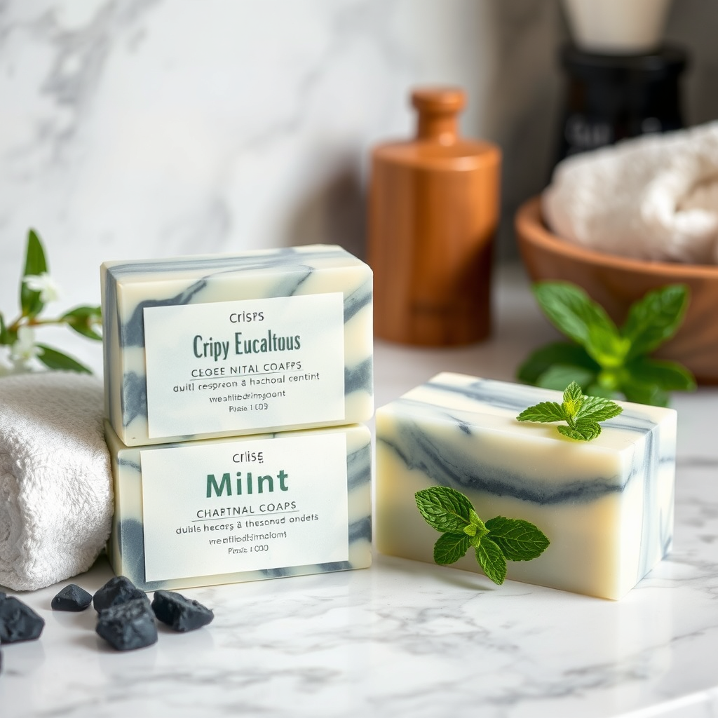 Detox & Wellness Soaps - Eucalyptus Reset, Mint Detox