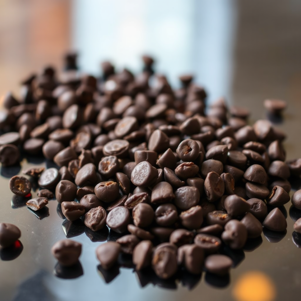 Cocoa nibs visual