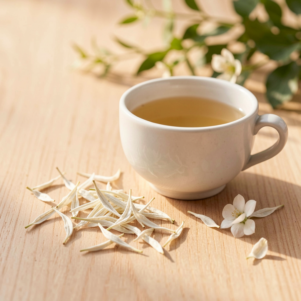 White tea photography