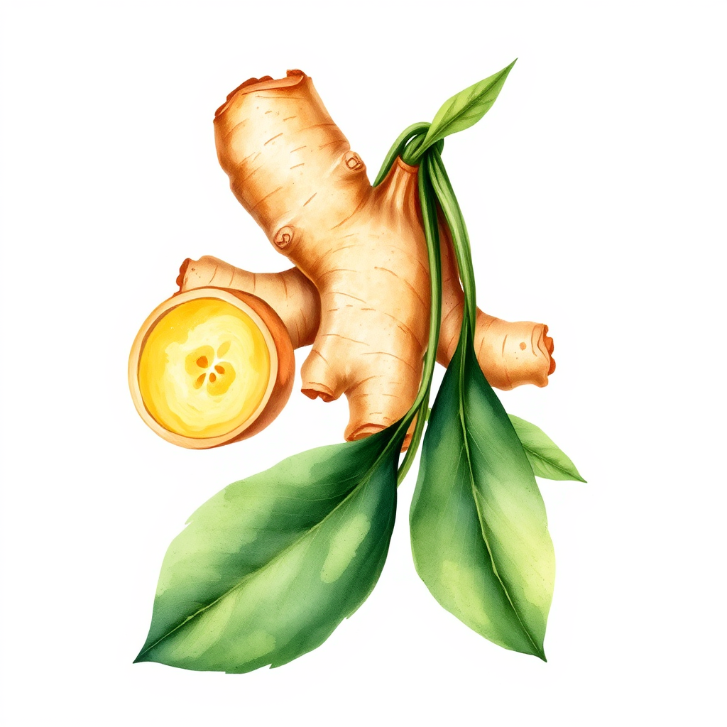 Ginger illustration