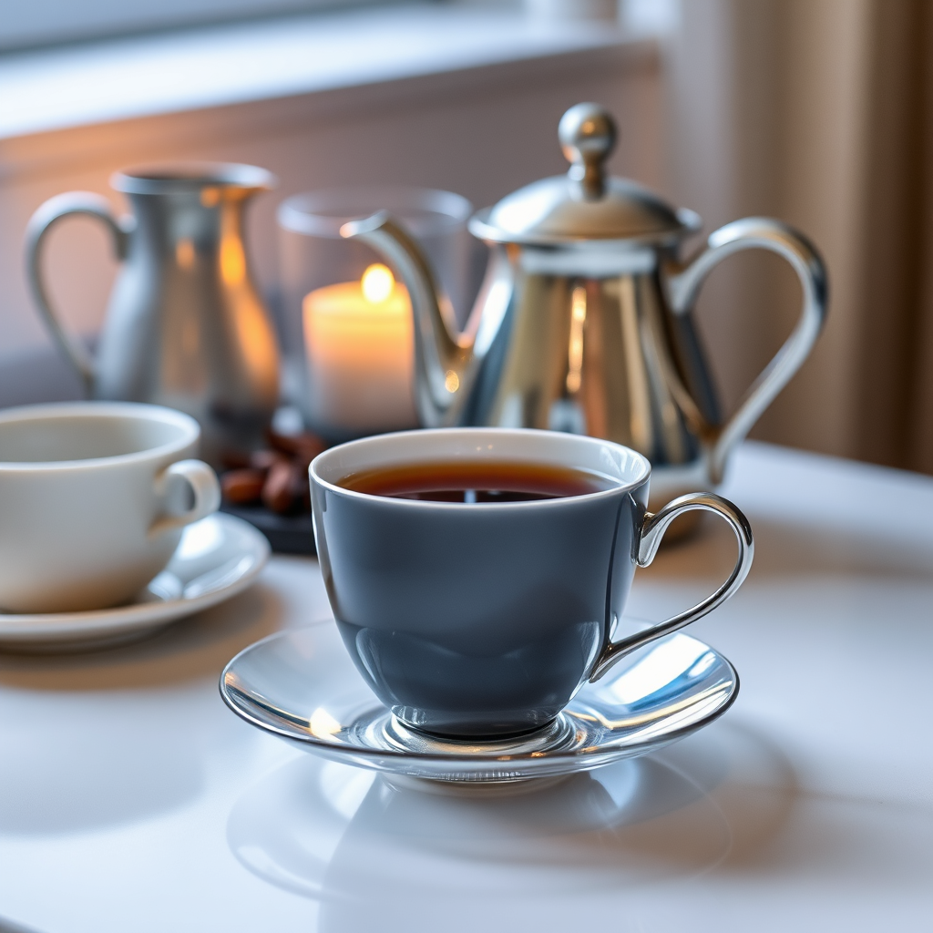 Elegant Earl Grey setup