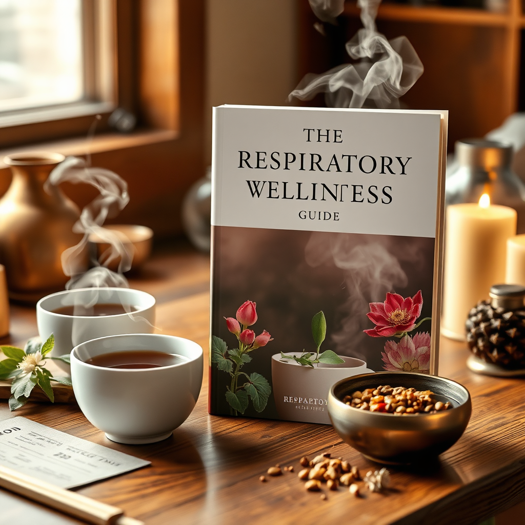 Ebook mockup: The Respiratory Wellness Guide