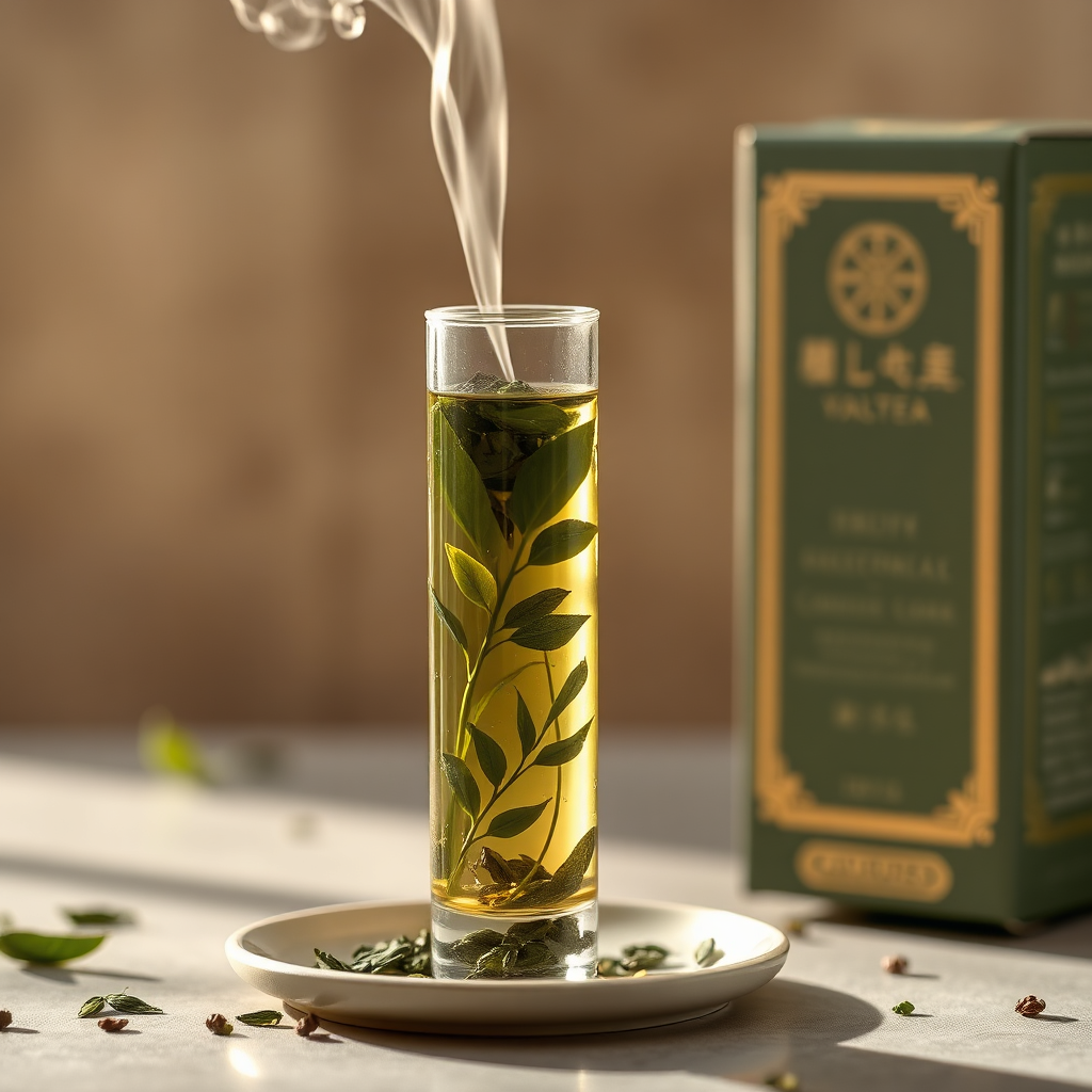 Green tea visuals