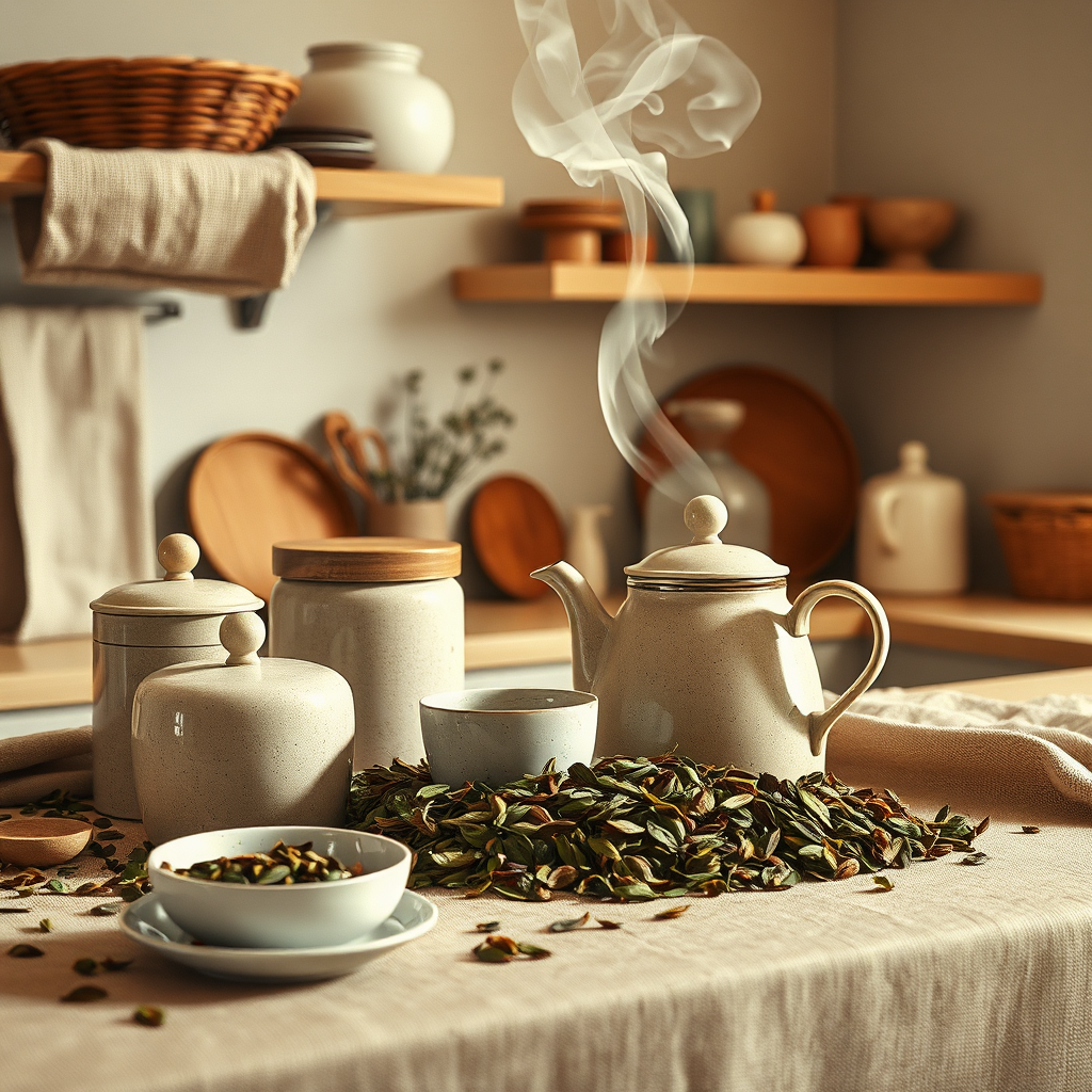 Tea profile mosaic
