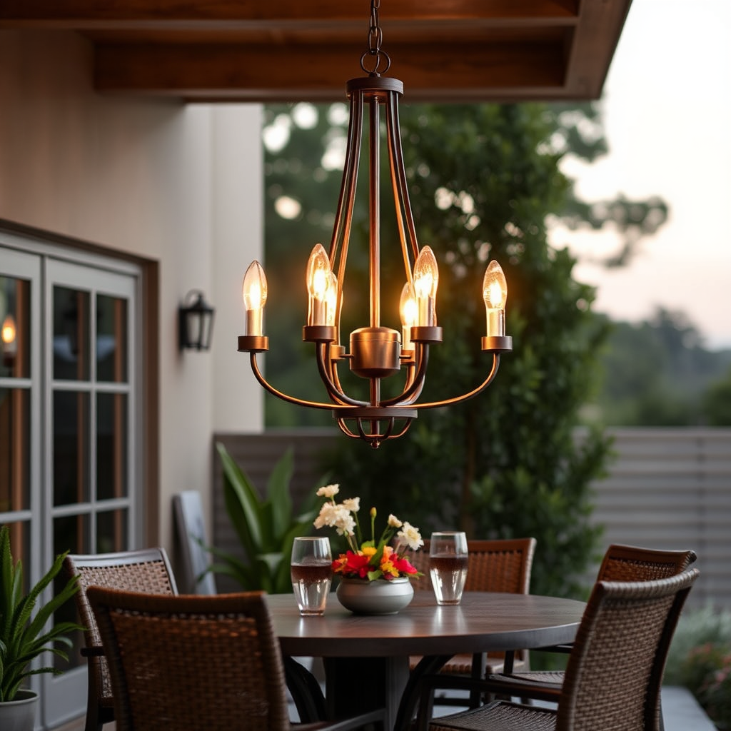 Quincho chandelier