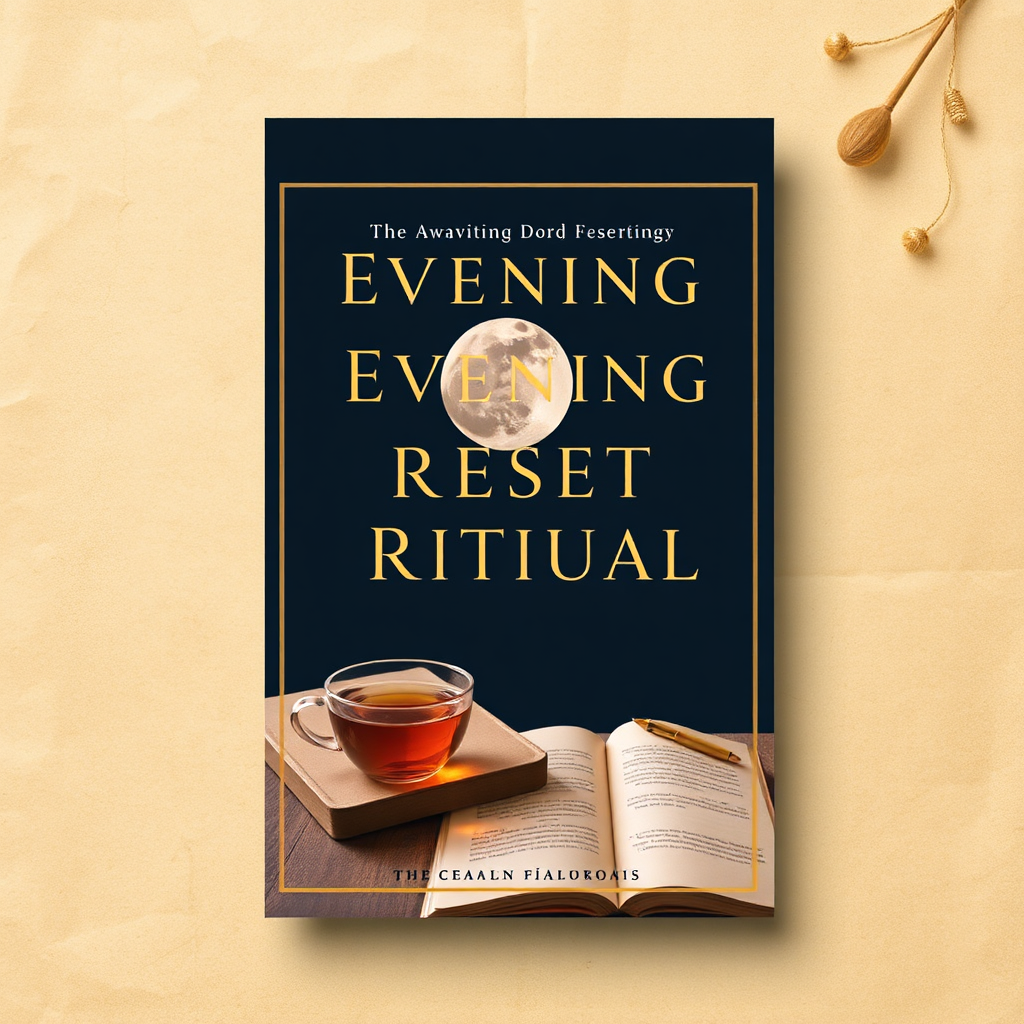Evening Reset Ritual Ebook cover