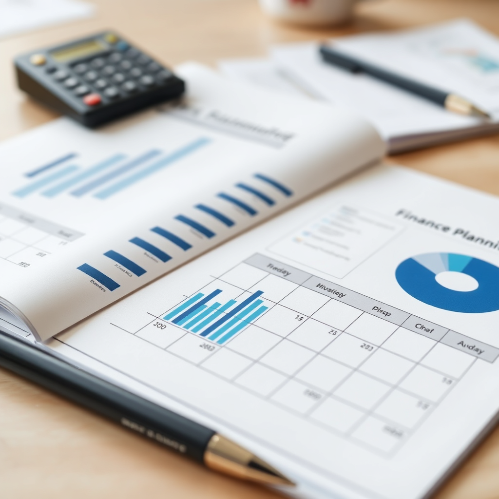 Finances template cover