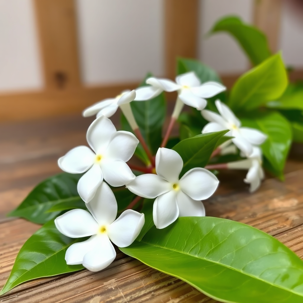 Fresh jasmine blossoms