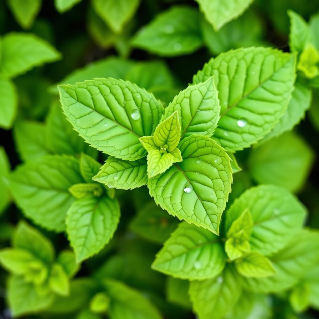 Lemon balm leaves