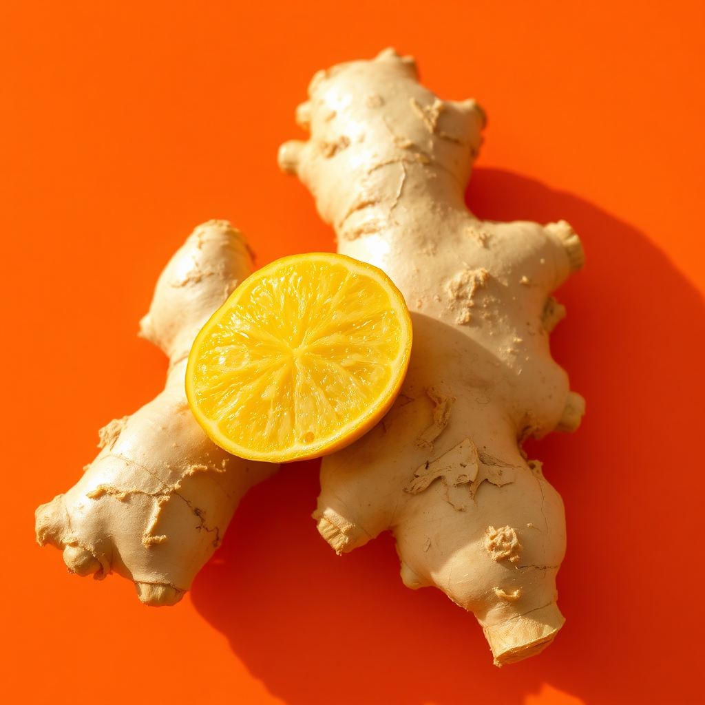 Fresh ginger root