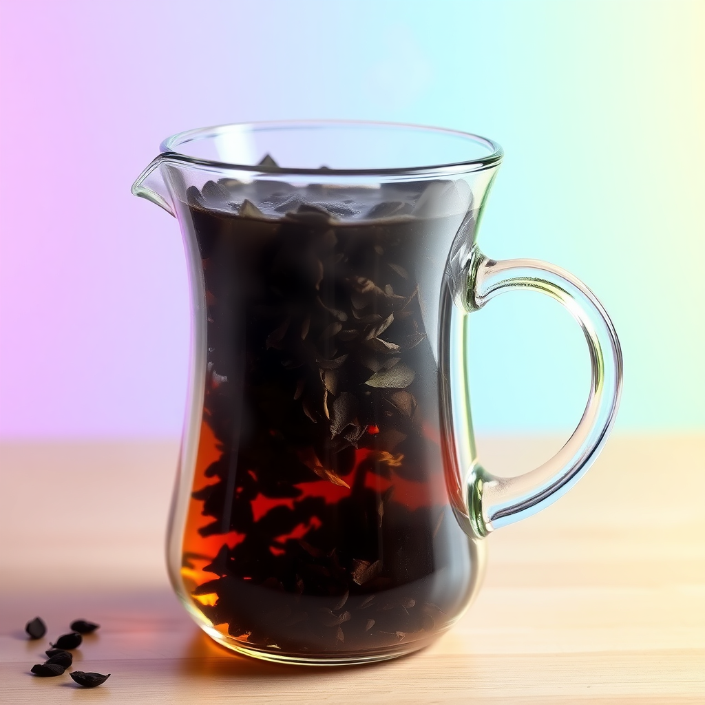 Brewing setup with glass teaware