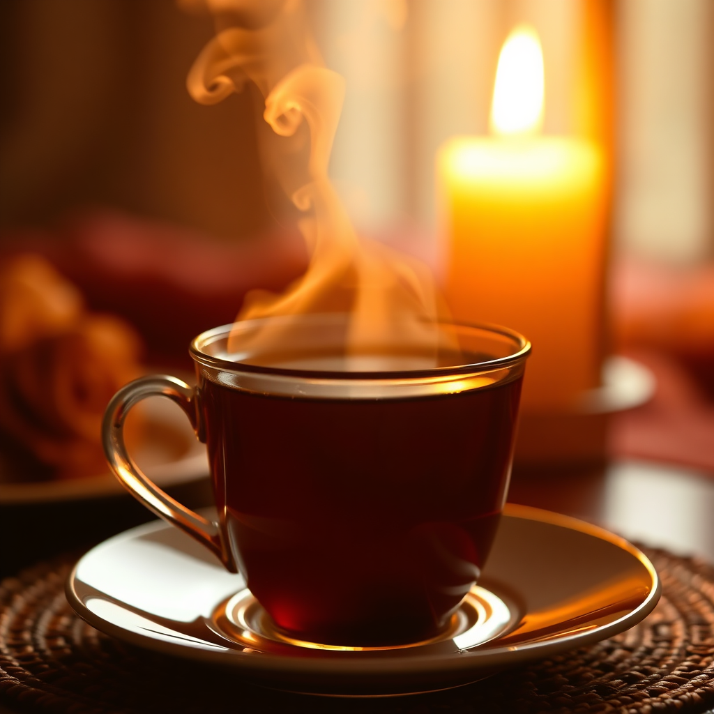 Golden steam
