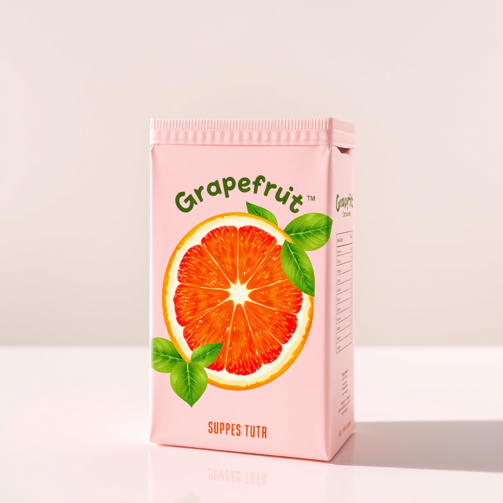 Grapefruit Sunrise packaging
