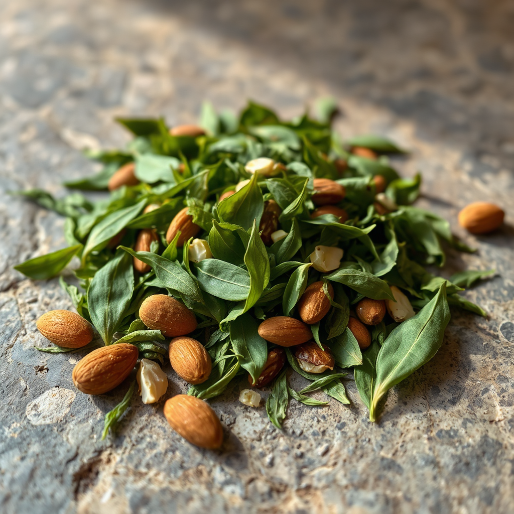 Earthy textures and ingredients