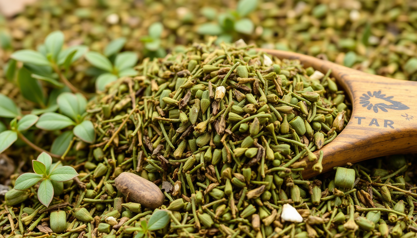 Green yerba mate illustration