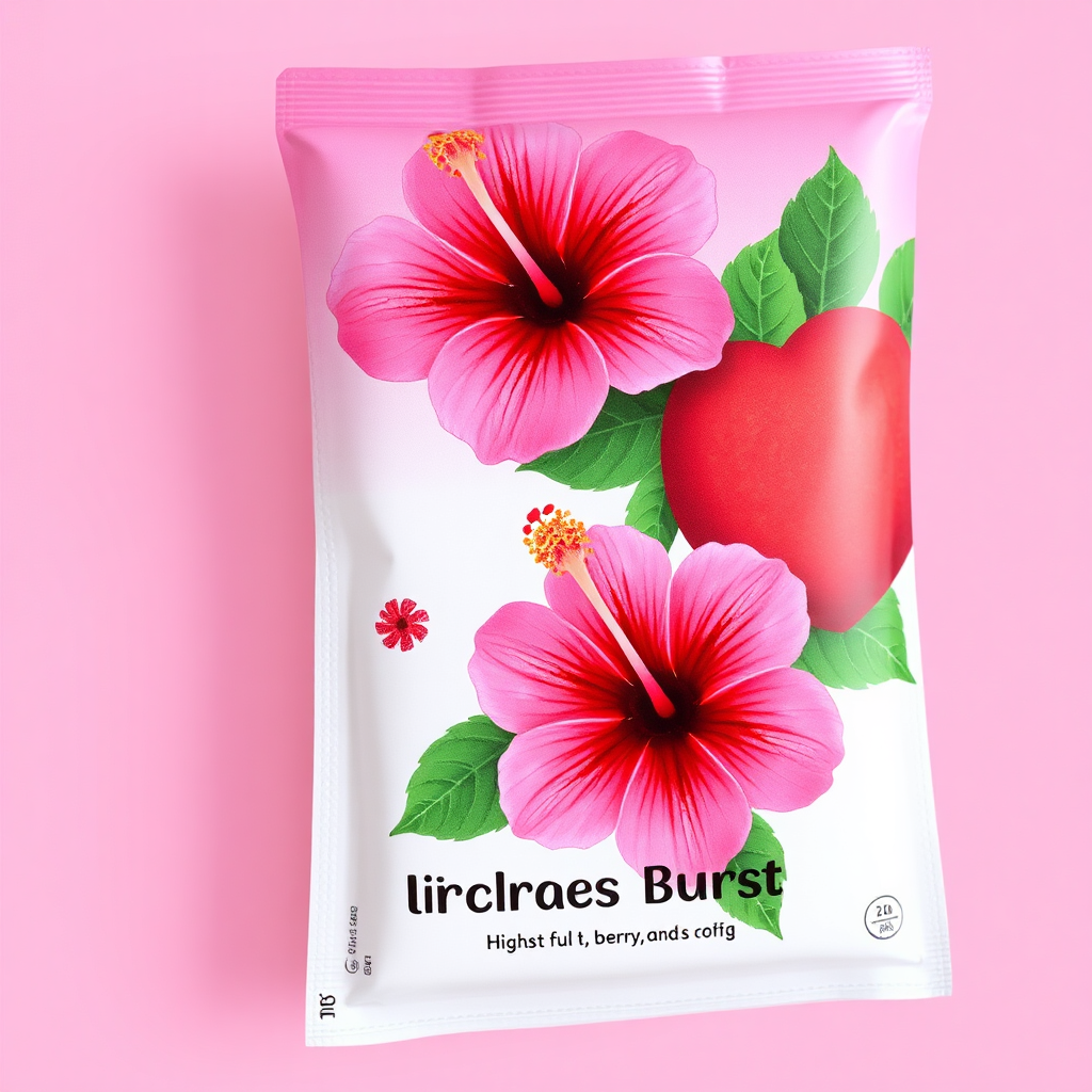 Hibiscus Berry Burst packaging