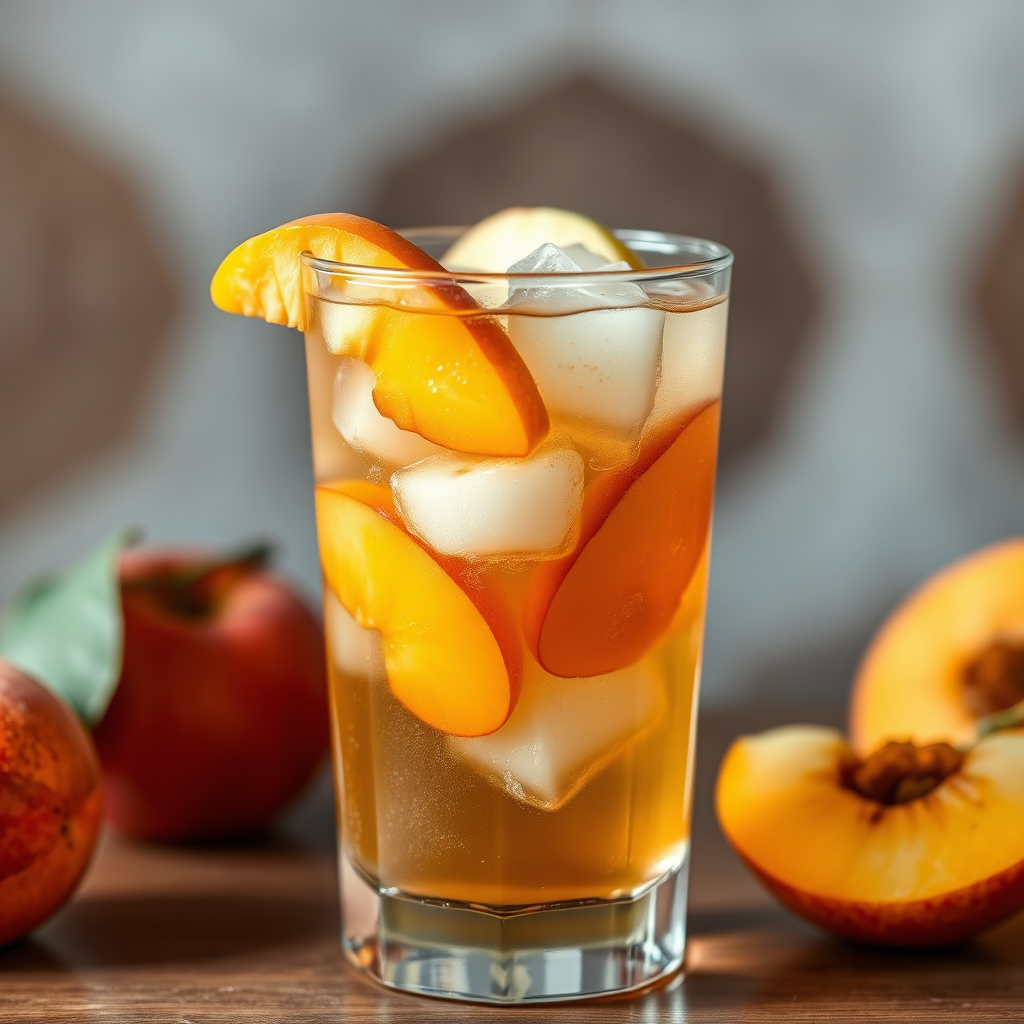 Iced fruit tea