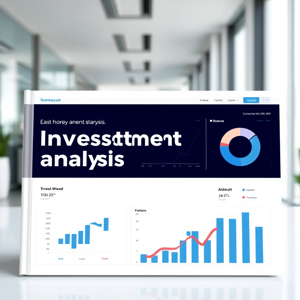 Investments template cover
