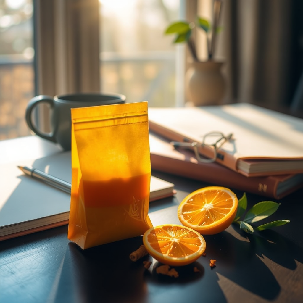 Lemongold Ember tea