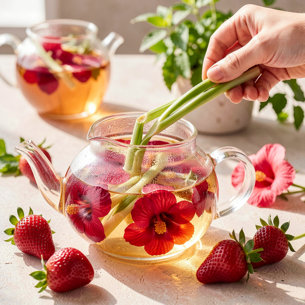 Berry Hibiscus lifestyle