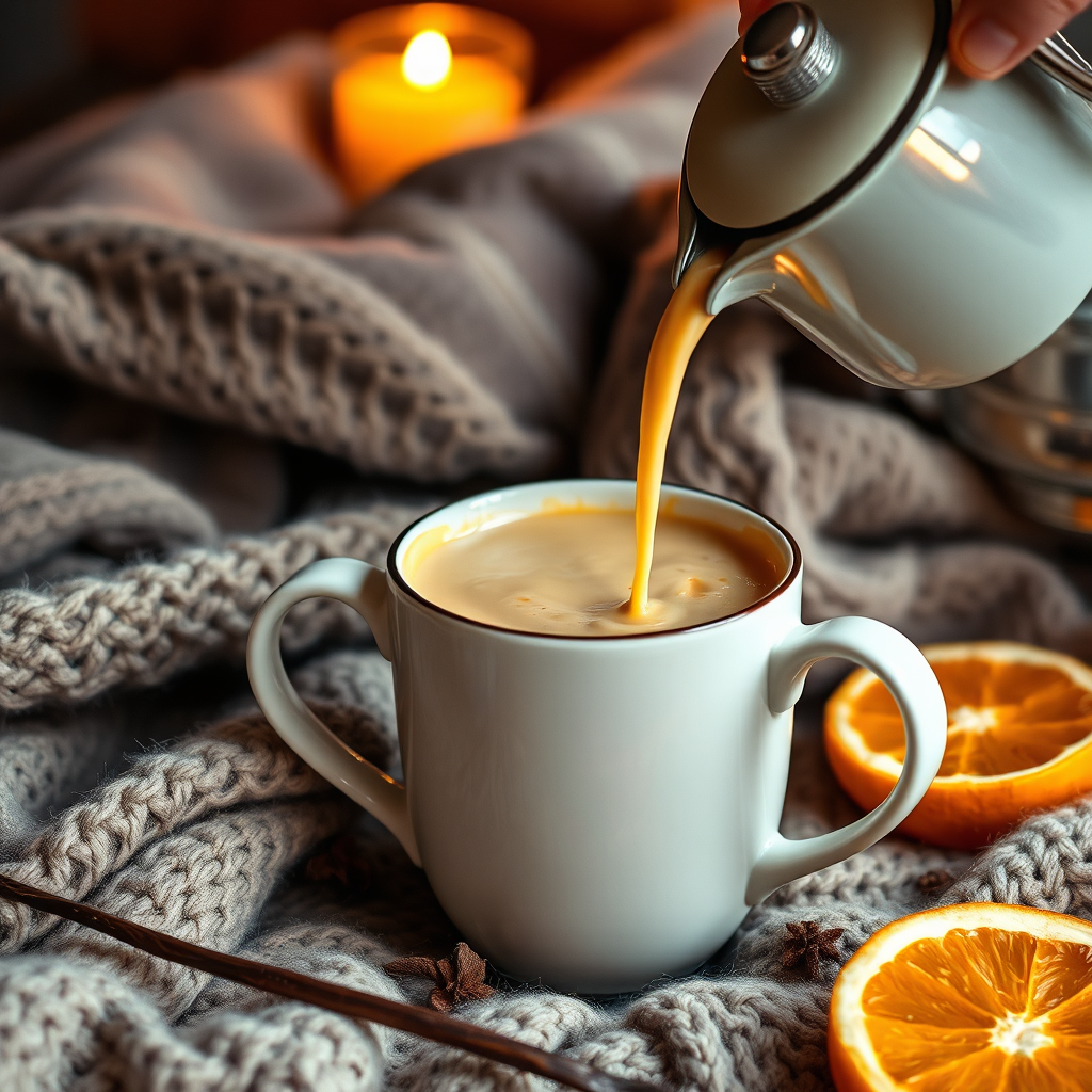Cozy brew visuals
