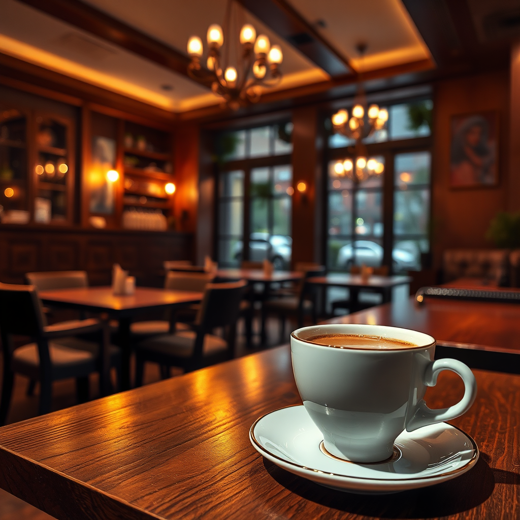 Cafe ambience