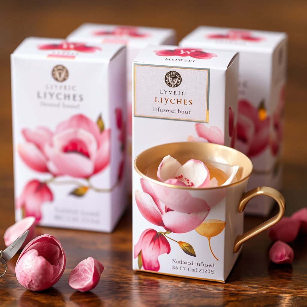 Blooming Lychee Bliss packaging