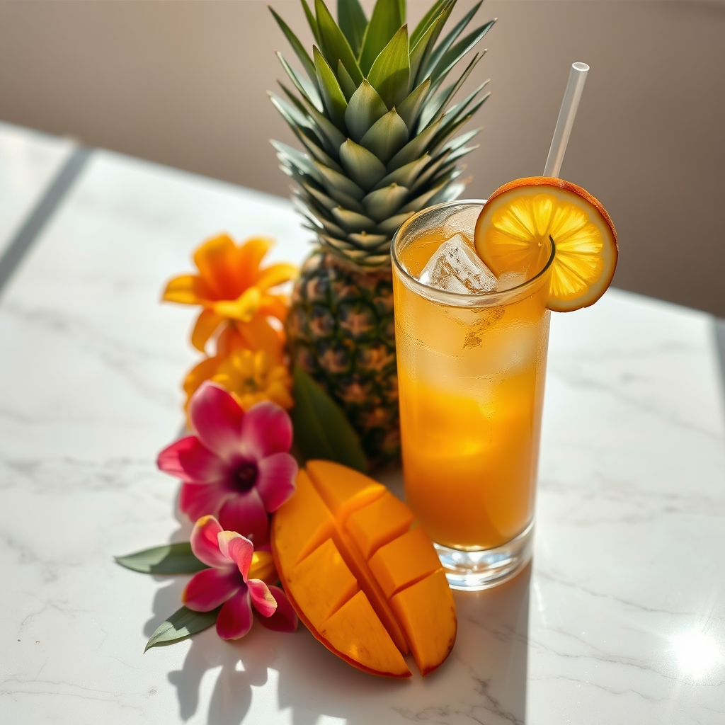 Tropical energy visuals