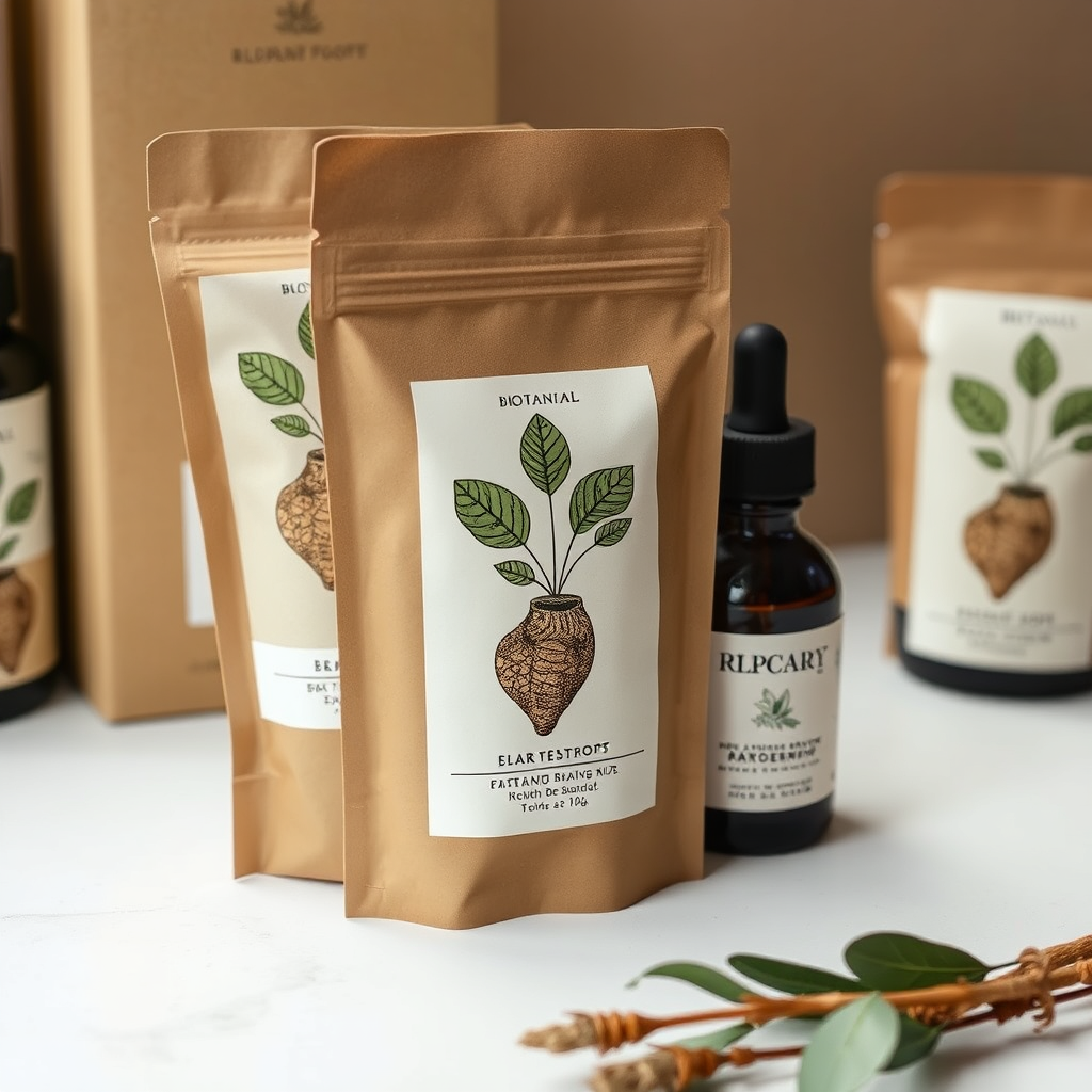 Packaging label art