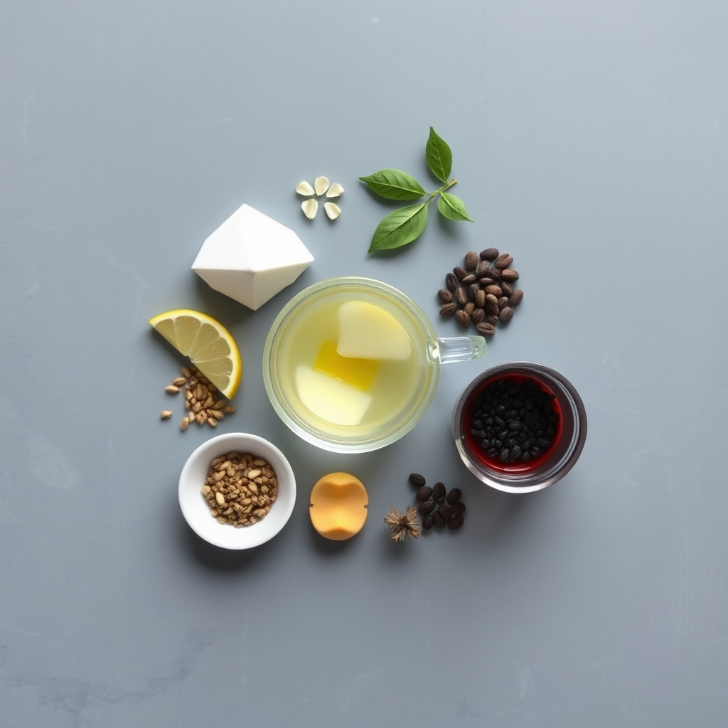 Minimal ingredients styling