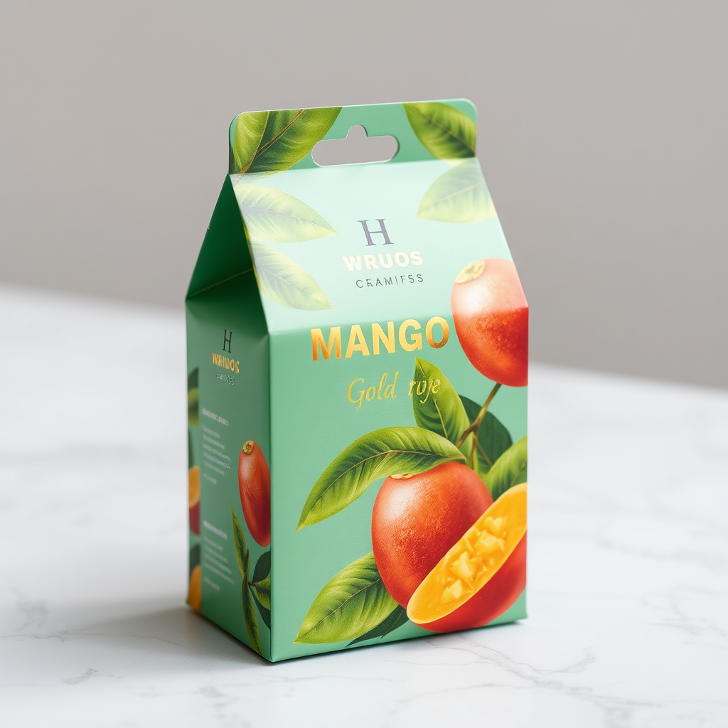 Golden Mango Harmony packaging
