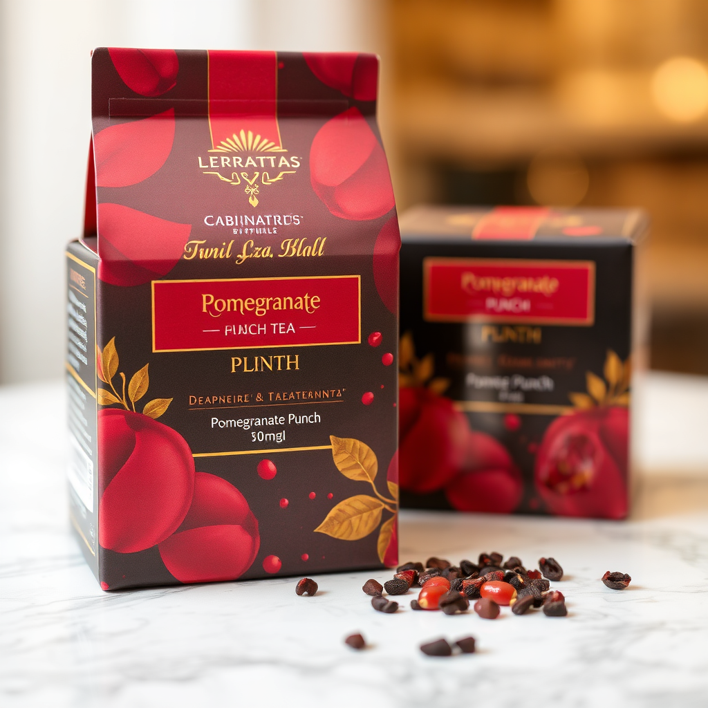 Pomegranate Punch packaging