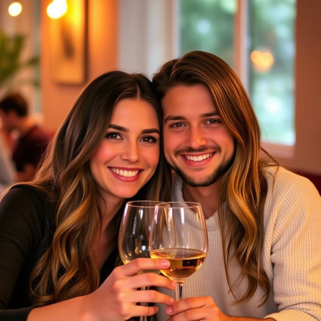 Couple at a quincho