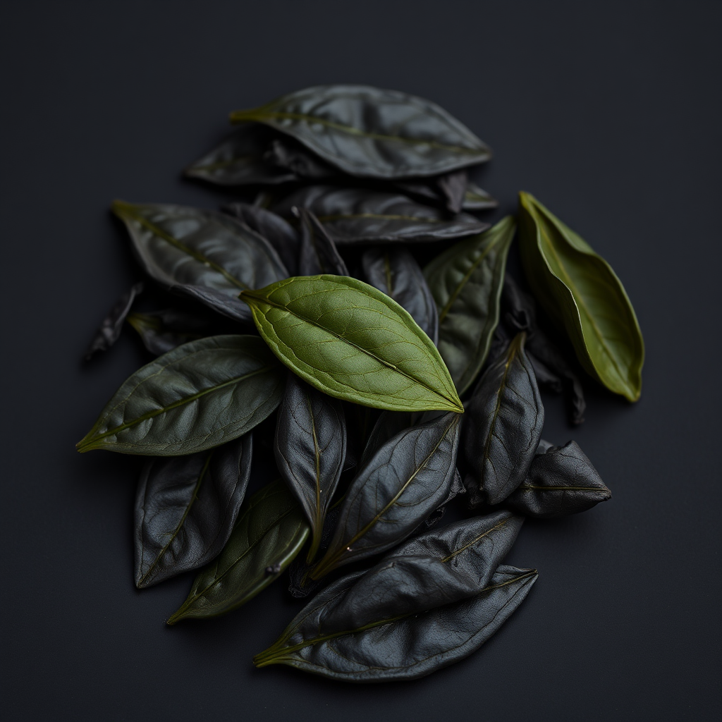 Premium black tea leaves