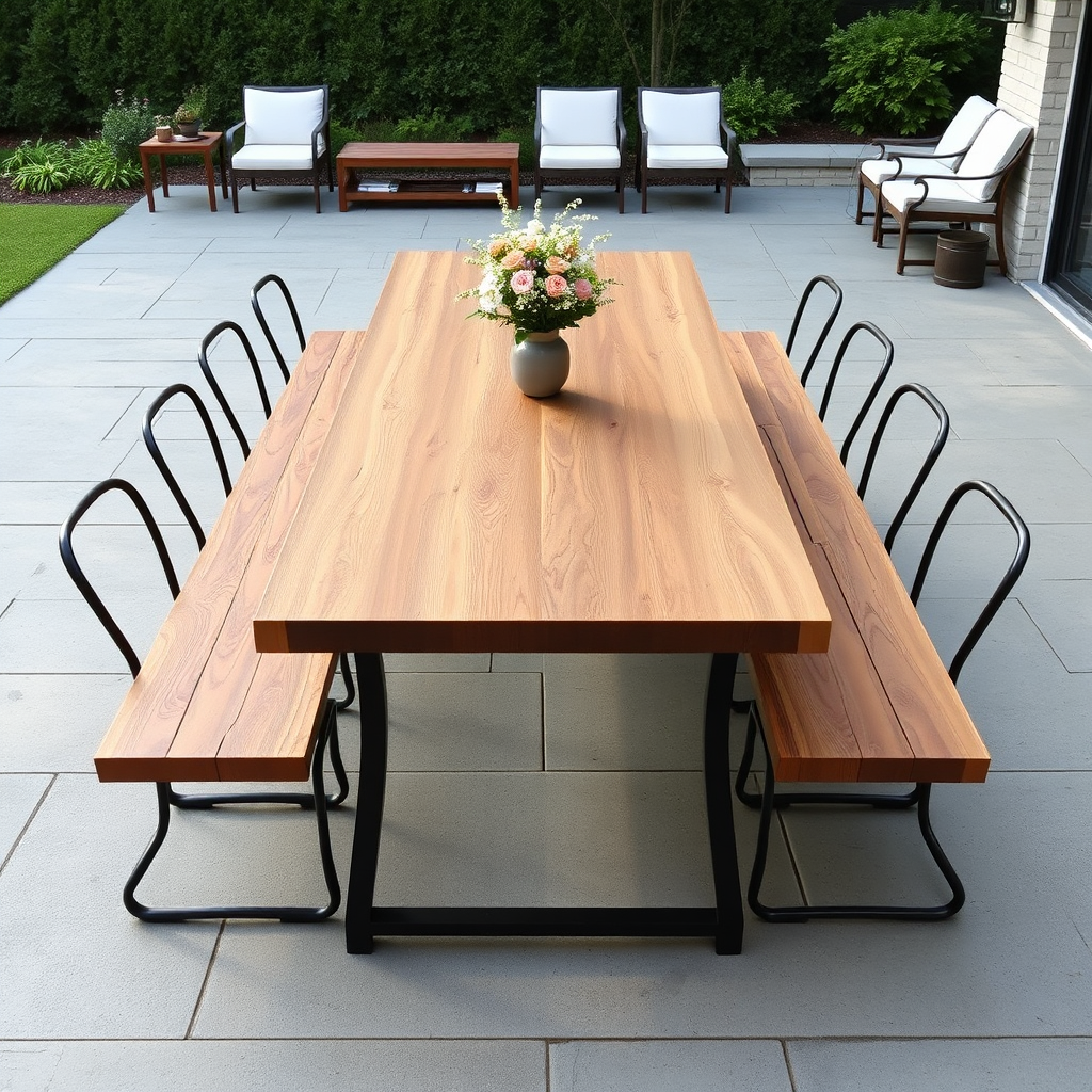 Outdoor table set