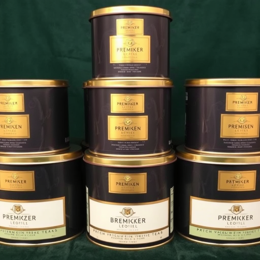Tea tins