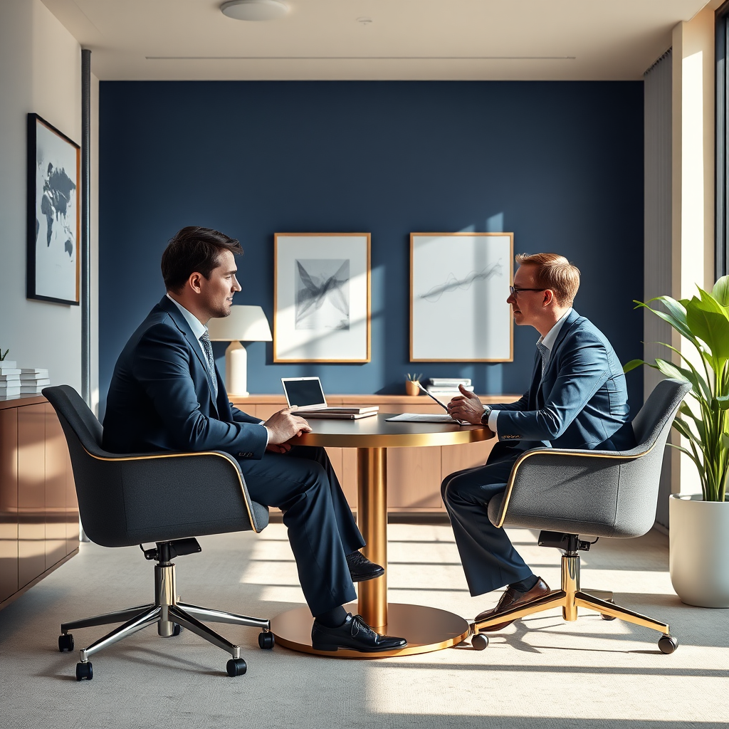 Office discussion image