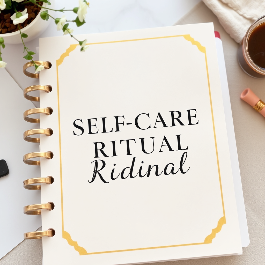 Self-Care Ritual Planner cover