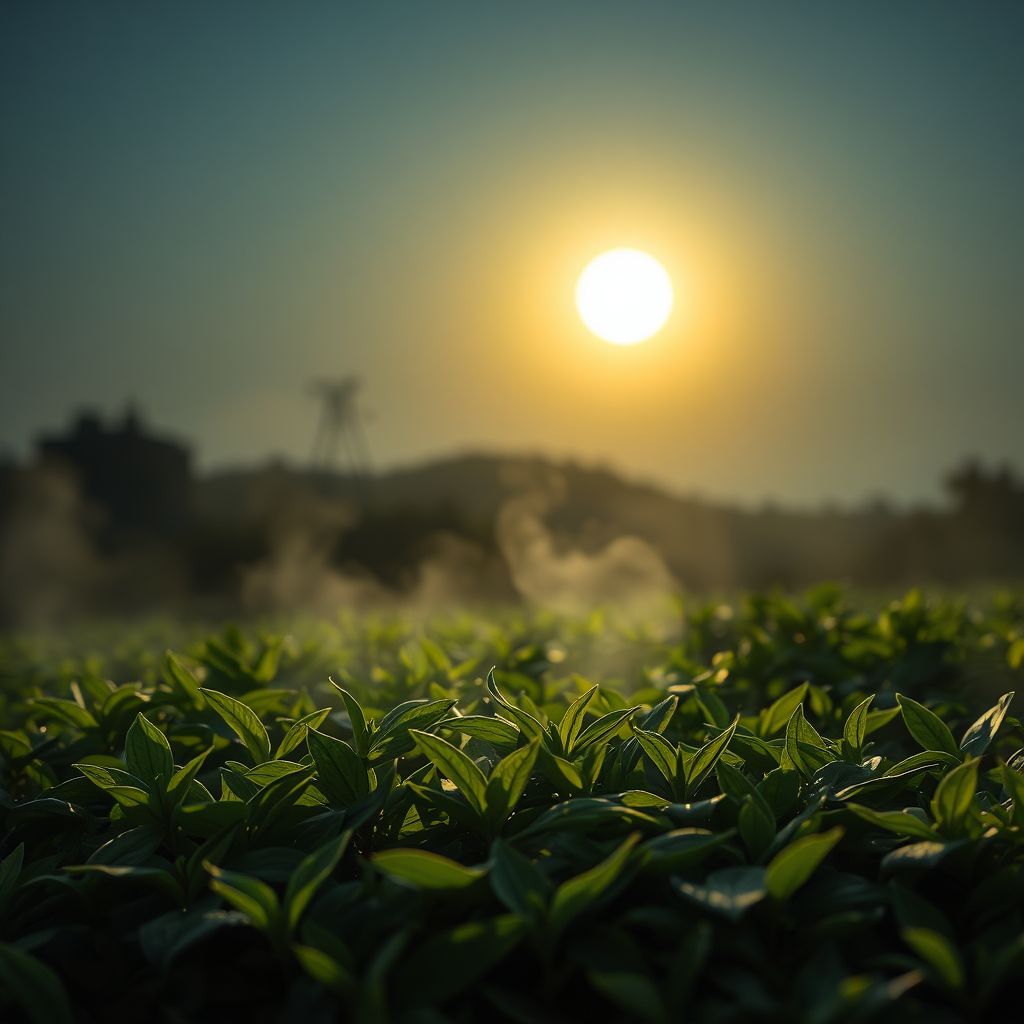 Sencha leaves