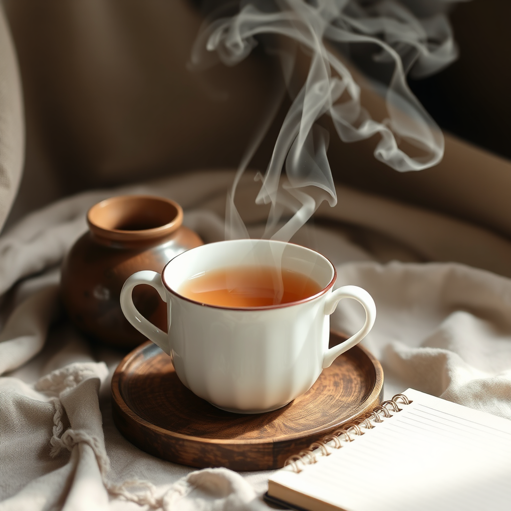 Calm tea rituals