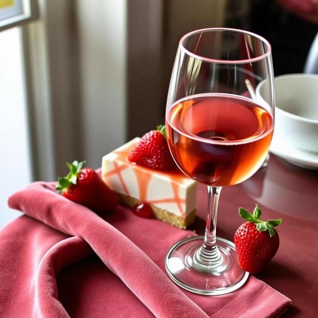Strawberry Rose pairing