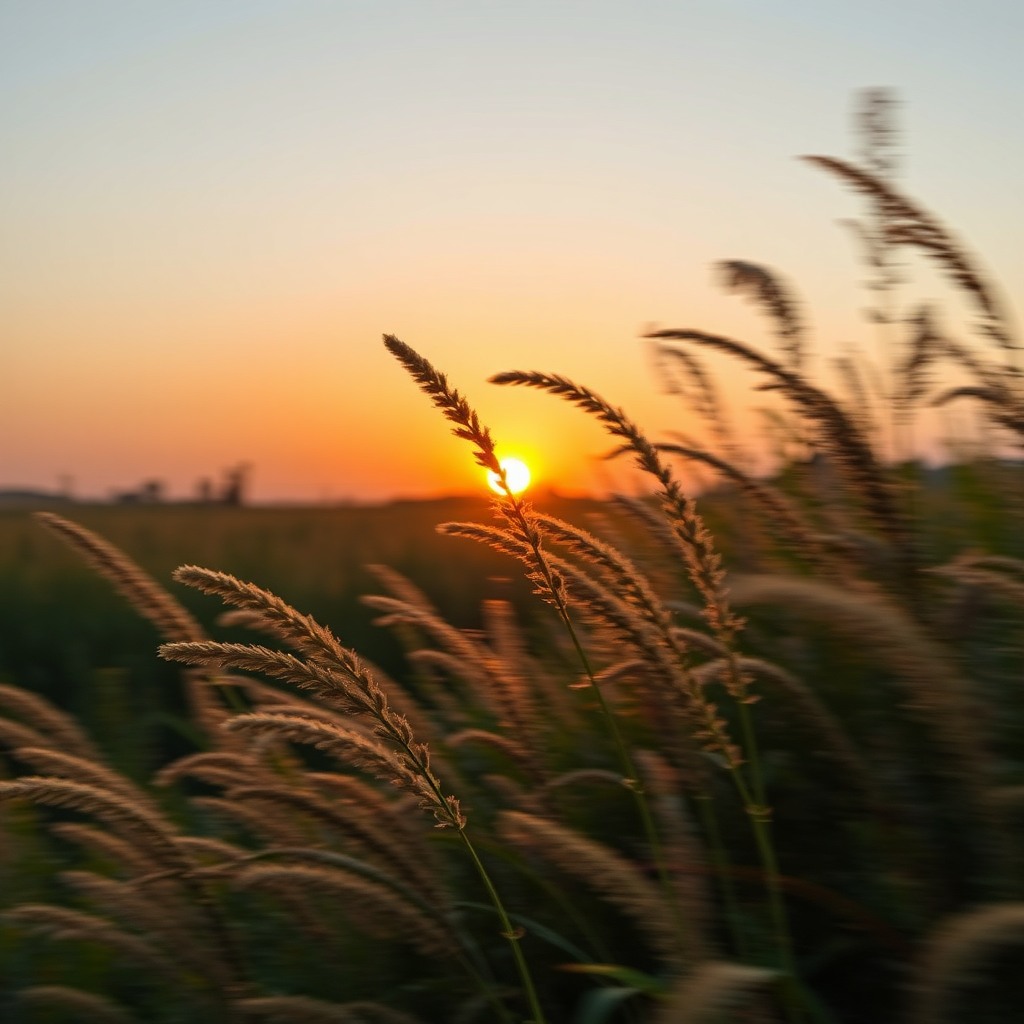 Sunrise movement with herbs