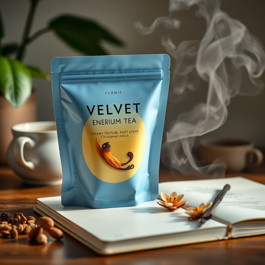 Velvet Energy tea pouch