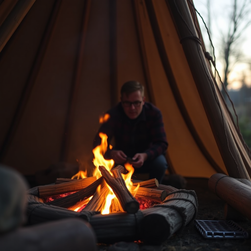 How to start the fire