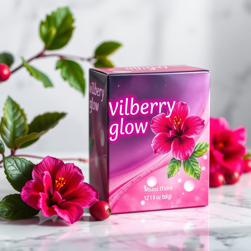 Wildberry Glow packaging