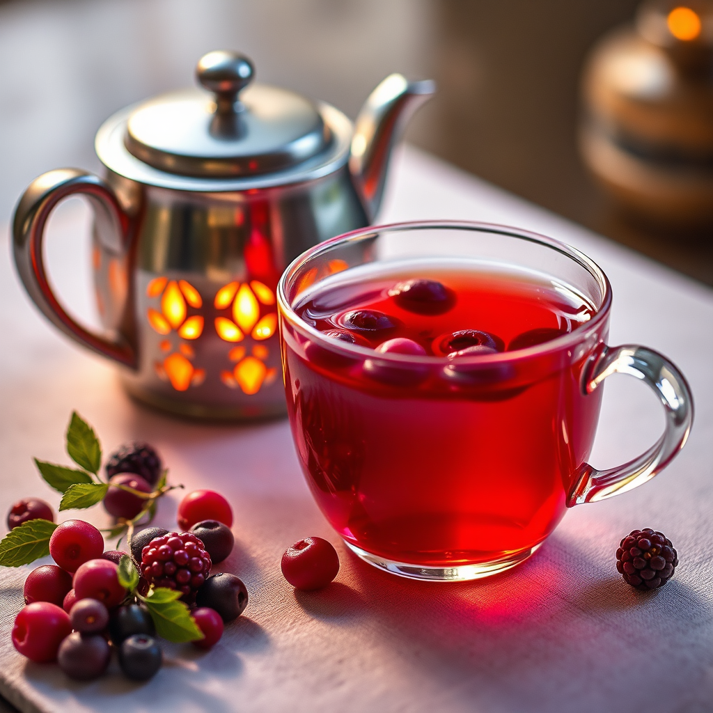 Wildberry Glow tea