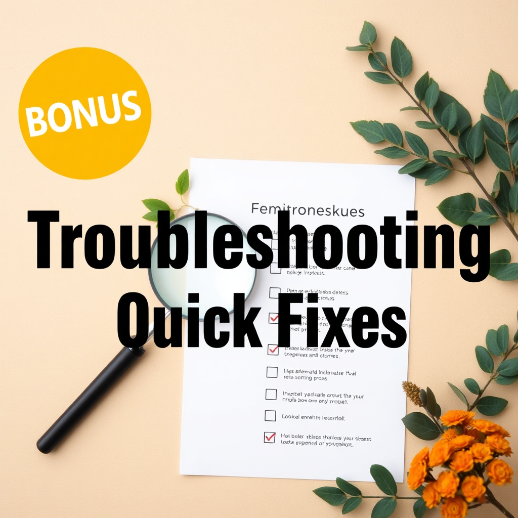 Troubleshooting quick fixes bonus thumbnail