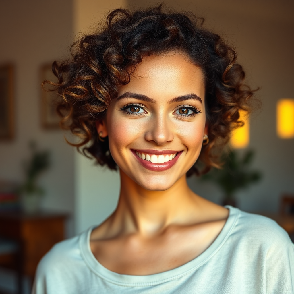 Profile of a woman in her 30s